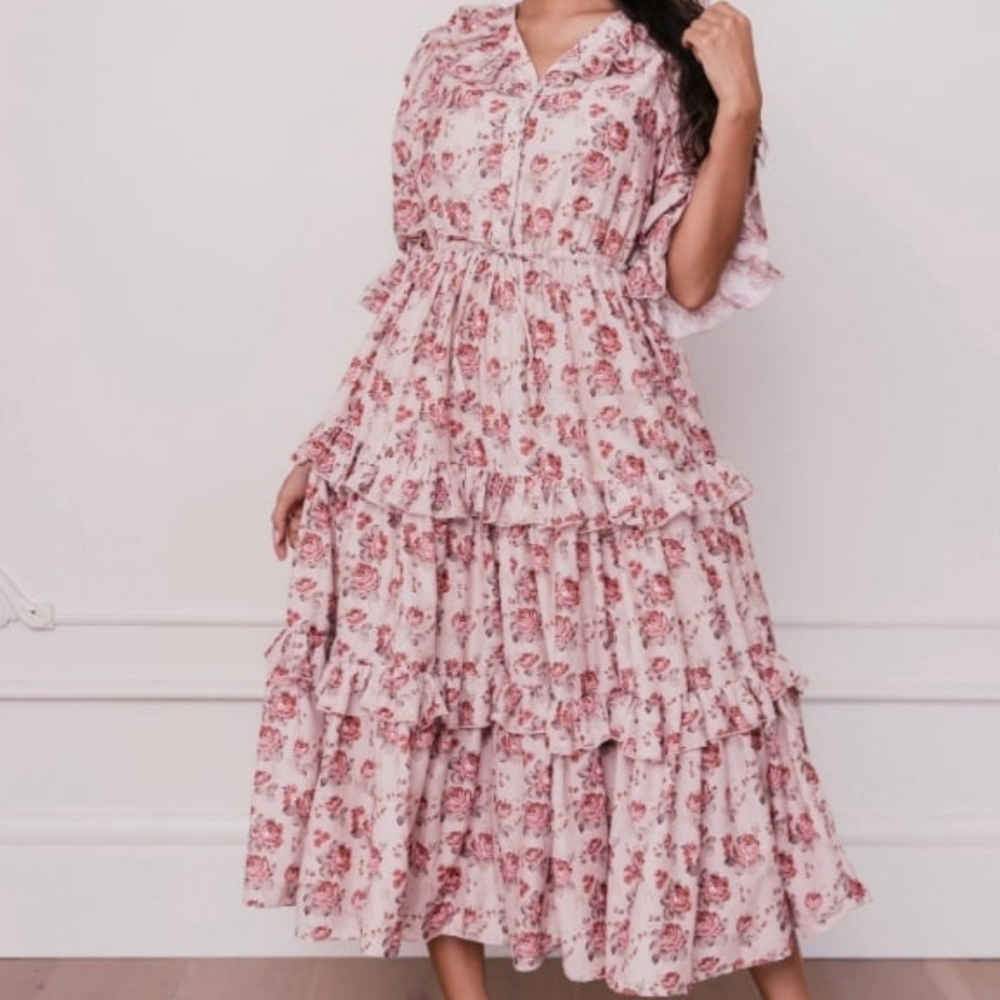JessaKae Rosalie Dress Mauve 2x
